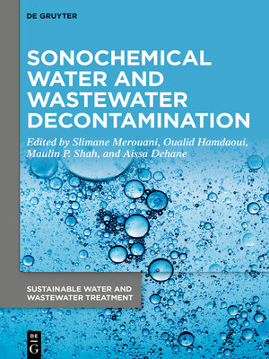 cover image of Sonochemical Water and Wastewater Decontamination